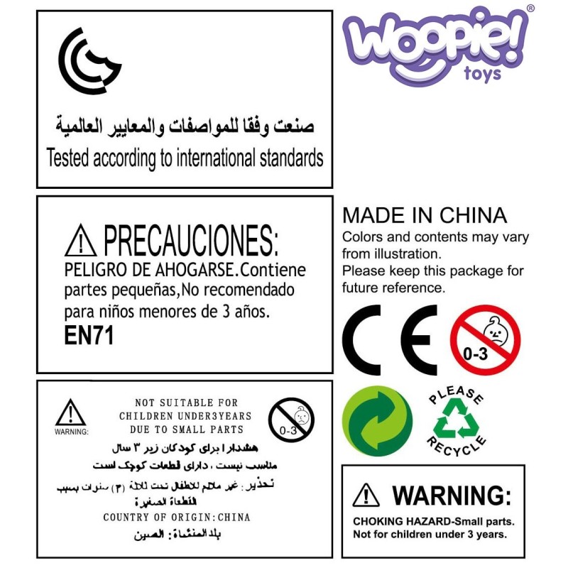 WOOPIE Dievčenská Kozmetická Sada v Batohu 19 Dielov