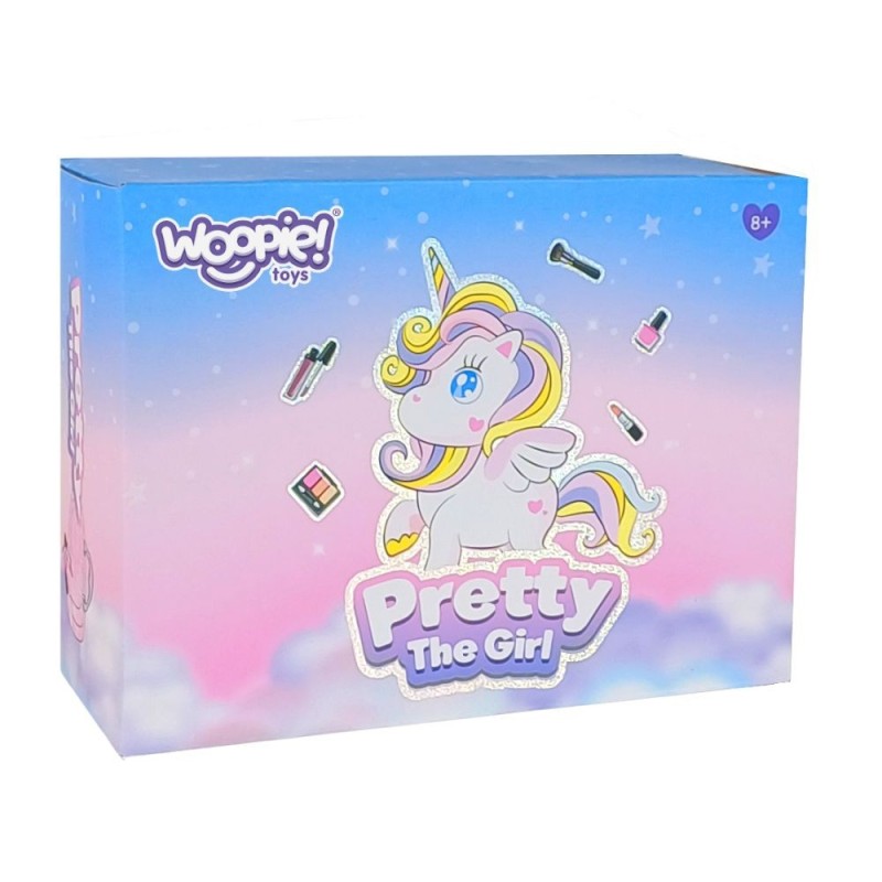 WOOPIE ART&FUN Kozmetický Kufrík Make up Sada 27 Dielov XXL