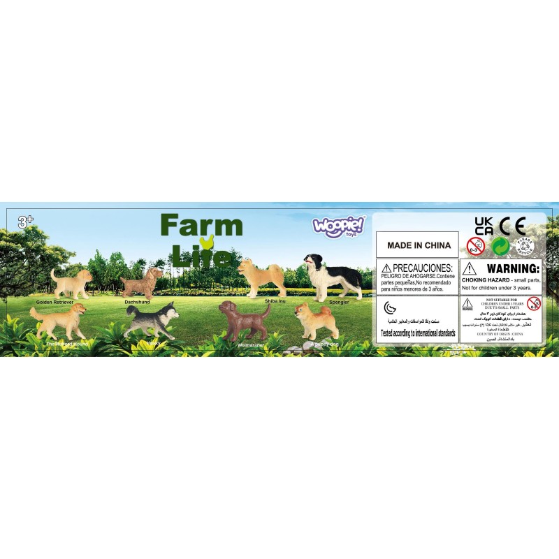 WOOPIE Figúrky Psíkov 16 ks.