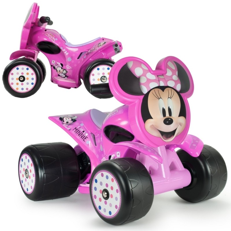 INJUSA Detská Elektrická Štvorkolka Minnie Mouse na 6V do 25kg