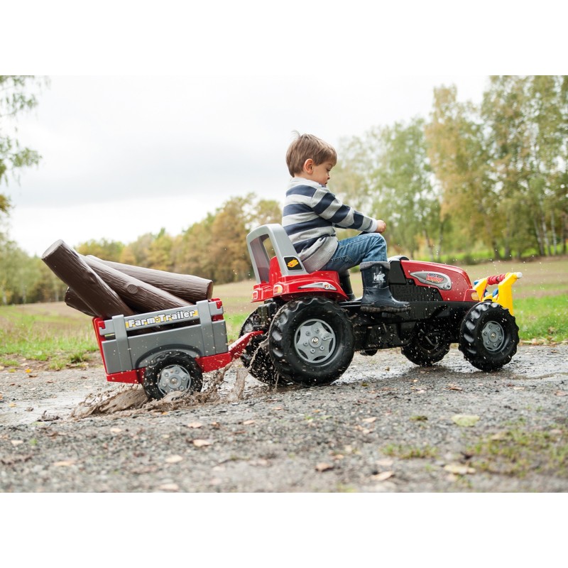 Rolly Toys Šliapací Traktor Junior s Prívesom 3-8 rokov do 50kg