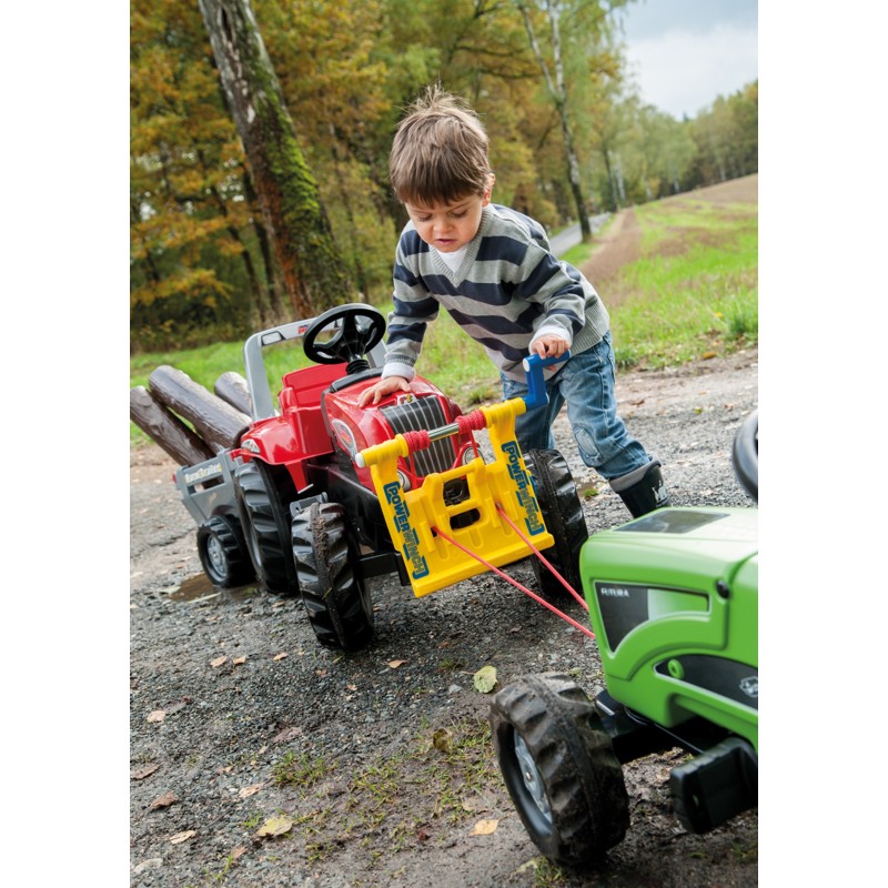 Rolly Toys Šliapací Traktor Junior s Prívesom 3-8 rokov do 50kg