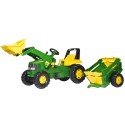 Rolly Toys RollyJunior Šliapací Traktor John Deere s Príslušenstvom