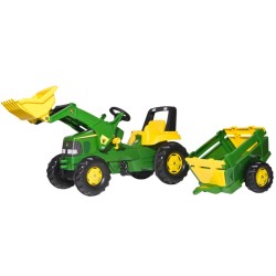 Rolly Toys RollyJunior Šliapací Traktor John Deere s Príslušenstvom