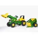 Rolly Toys RollyJunior Šliapací Traktor John Deere s Príslušenstvom