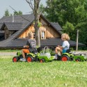 FALK Claas Pedálový Traktor s vlečkou a lyžicou