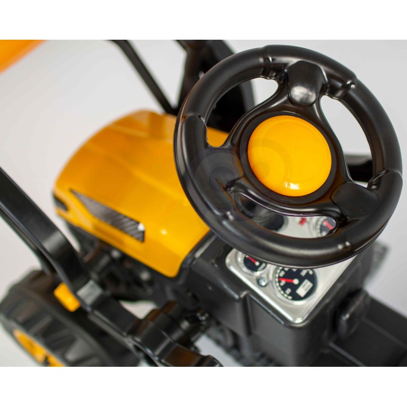 WOOPIE Šlapací Traktor s Lyžicou Farmer MaxTrac Classic