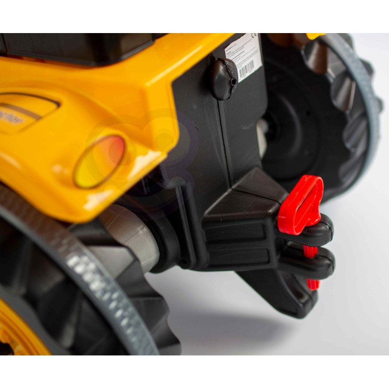 WOOPIE Šlapací Traktor s Lyžicou Farmer MaxTrac Classic