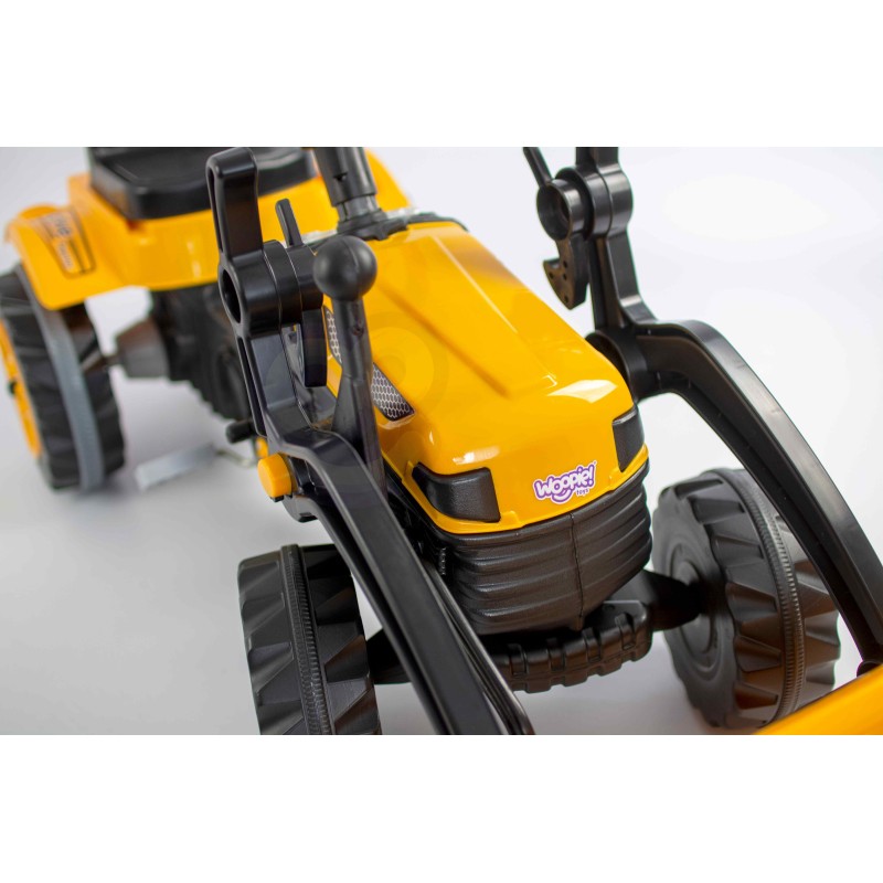 WOOPIE Šlapací Traktor s Lyžicou Farmer MaxTrac Classic