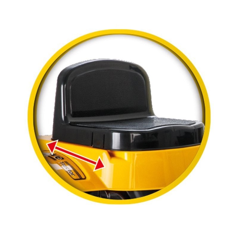 WOOPIE Šlapací Traktor s Lyžicou Farmer MaxTrac Classic