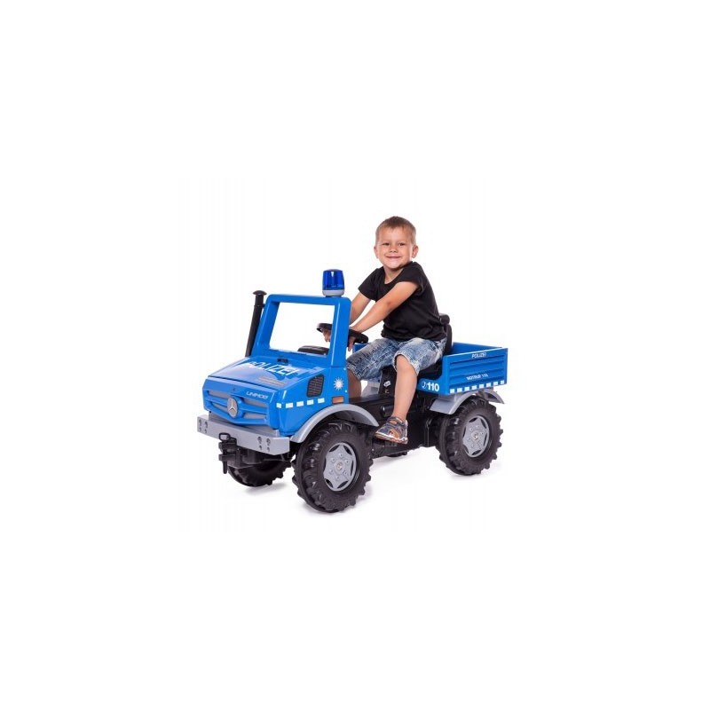 Merc-Benz Unimog Šliapacie Policajné Auto Rolly Toys