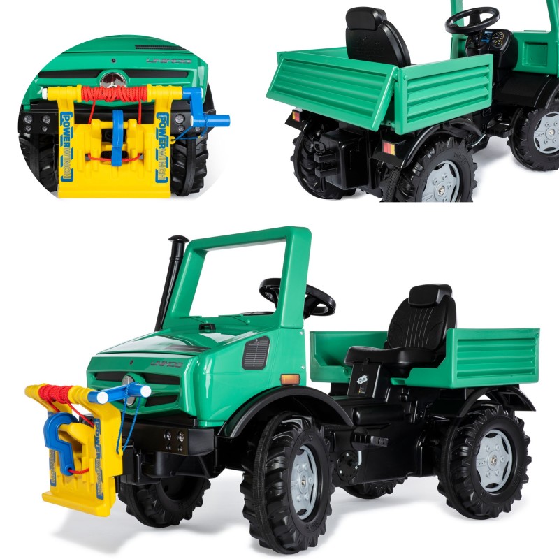 Rolly Toys Šliapacie Auto Unimog Mercedes-Benz