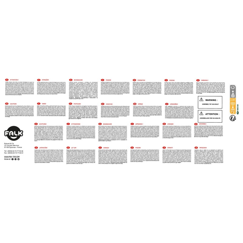 FALK Traktorík Baby Valtra s Vlečkou od 1 Roka