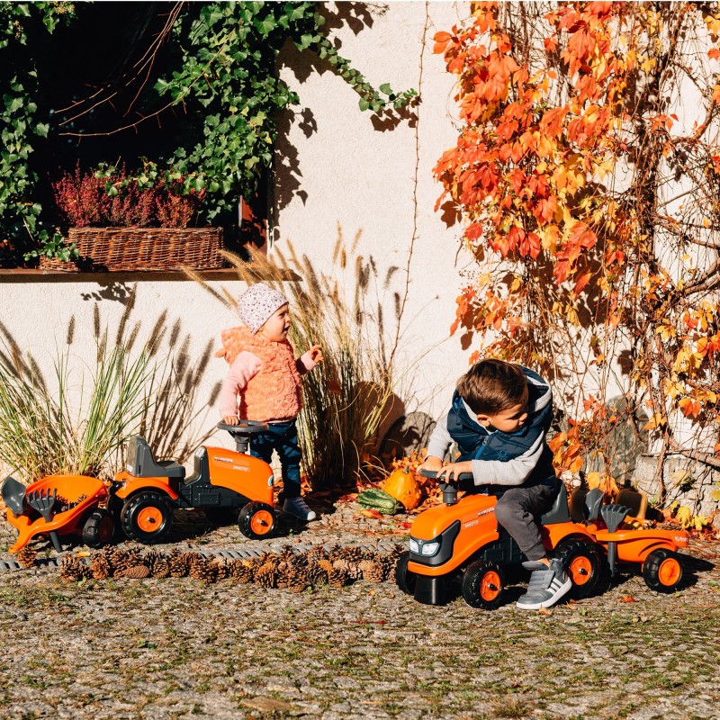 FALK Traktorík Baby Kubota s Vlečkou od 1 Roka