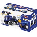 FALK Traktorík Baby New Holland s Vlečkou od 1 Roka