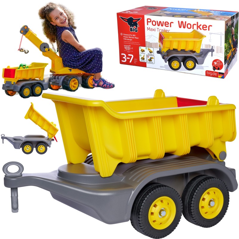 BIG Vlečka na Vozidlá Power Worker Maxi