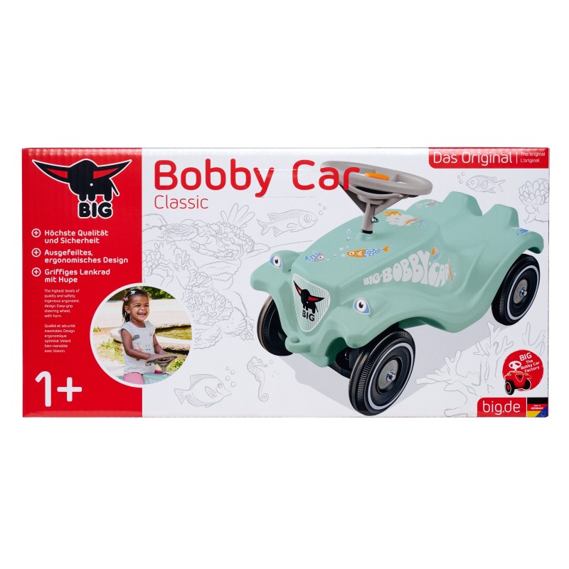 Odrážadlo Auto BIG Bobby Car Classic Green Sea