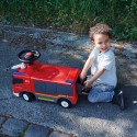 BIG Odrážadlo VOLVO Hasičské Auto s Vodným Delom