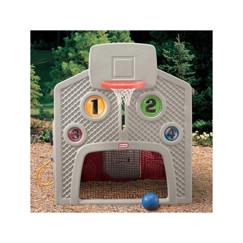 Little Tikes Mestský domček na hranie Town – Earth Colors so 4 tematickými stenami