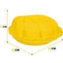 WOOPIE Uzatvárateľné Pieskovisko Žltá Mušla 1 ks.
