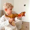 WOOPIE Pištoľ na Penové Náboje - Dinosaurus Automatický Odpaľovač 12 Dielov
