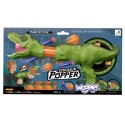 WOOPIE Pištoľ na Penové Náboje - Dinosaurus Automatický Odpaľovač 12 Dielov