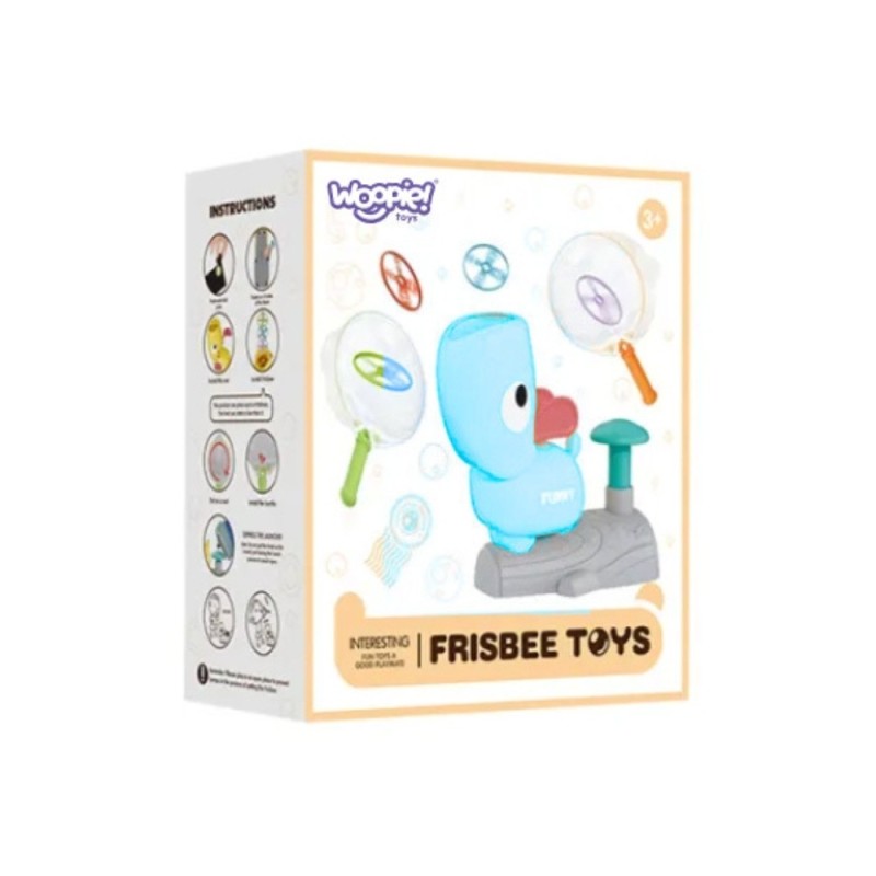 WOOPIE Hra na Zručnosť Chyť Frisbee - Modrá Kačka
