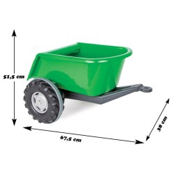 WOOPIE Prívesný vozík Super Trailer do 35kg - zelený