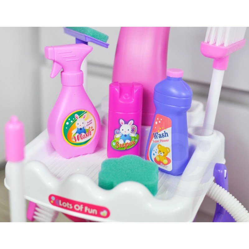 WOOPIE Upratovací Vozík, Vysávač a Príslušenstvo 11 Dielov