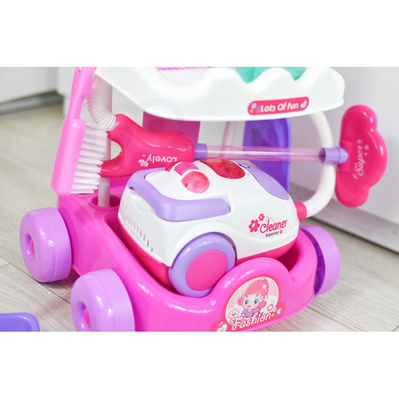 WOOPIE Upratovací Vozík, Vysávač a Príslušenstvo 11 Dielov