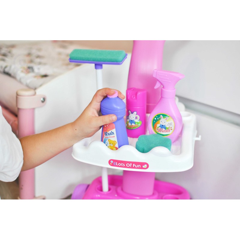 WOOPIE Upratovací Vozík, Vysávač a Príslušenstvo 11 Dielov