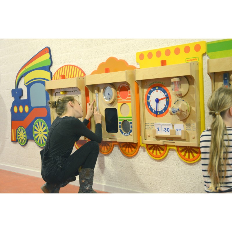 Montážny Systém na Edukačné Tabule Masterkidz Flex 5 ks - Vláčik