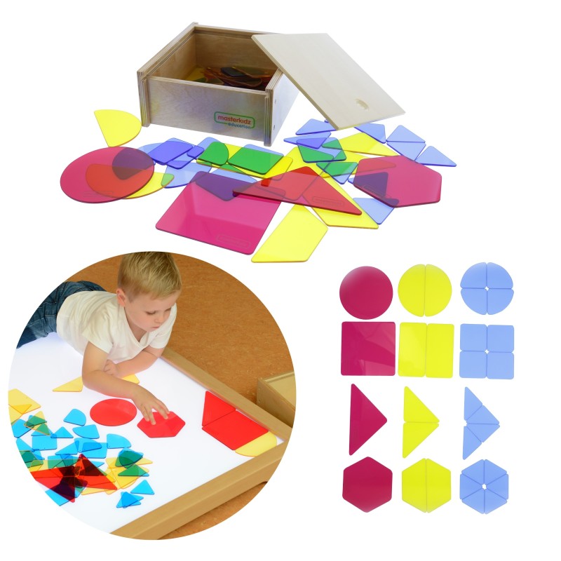 Priesvitné Geometrické Tvary Masterkidz