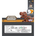 WOOPIE Konštrukčná Stavebnica Skladací DINO REX + Skrutkovač 31 Dielov