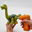 WOOPIE Konštrukčná Stavebnica Skladací DINO + Skrutkovačka 31 ks.