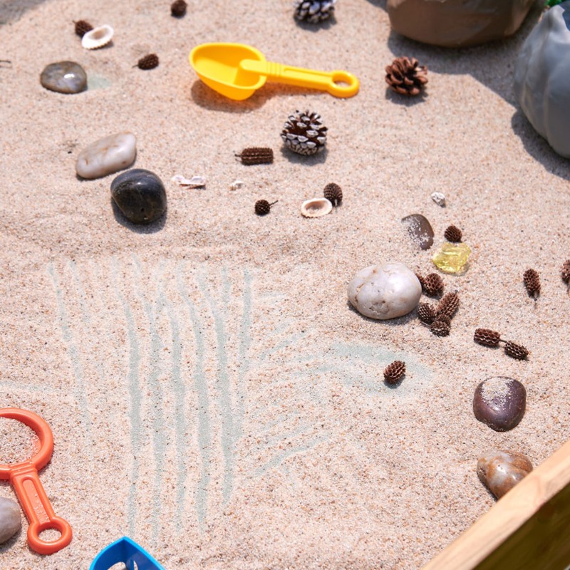 MASTERKIDZ XXL STEM WALL 2v1 Kreatívna Tabuľa a Pieskovisko