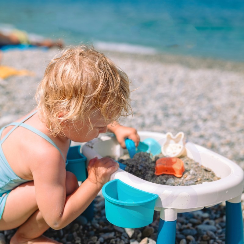 WOOPIE Vodný Stolík a Pieskovisko s Príslušenstvom 2v1
