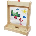 Drevená Tabuľa na Maľovanie a Statív na Tabule Masterkidz 2v1