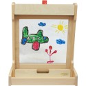 Drevená Tabuľa na Maľovanie a Statív na Tabule Masterkidz 2v1