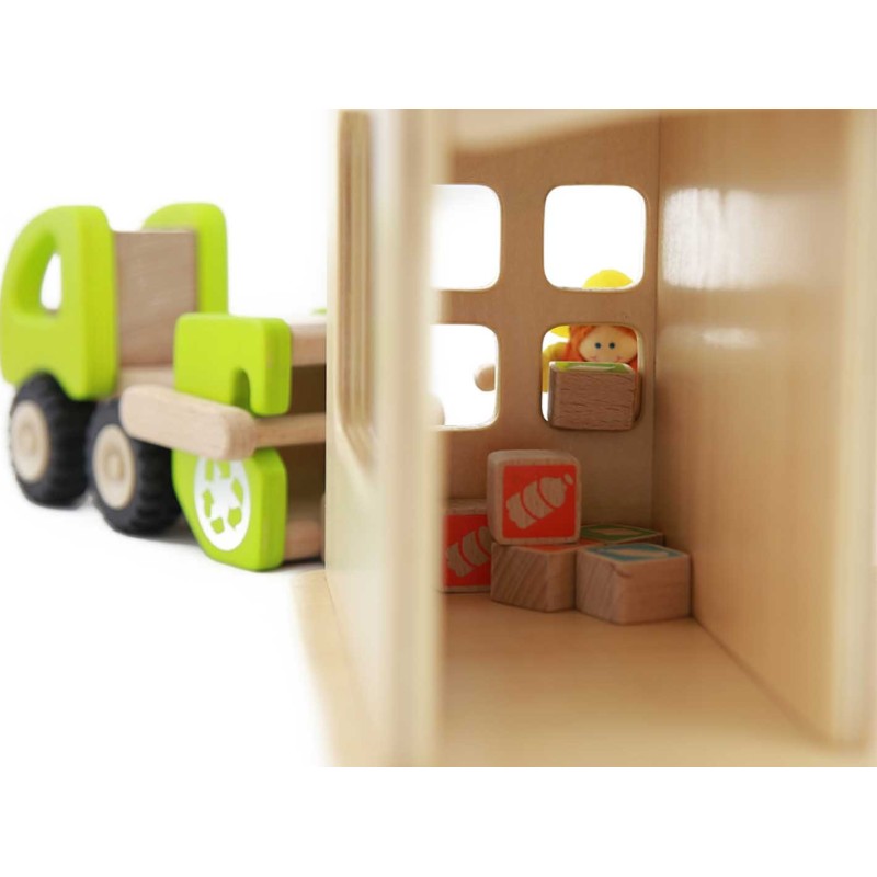 Drevená Stanica na Recykláciu Odpadu Masterkidz