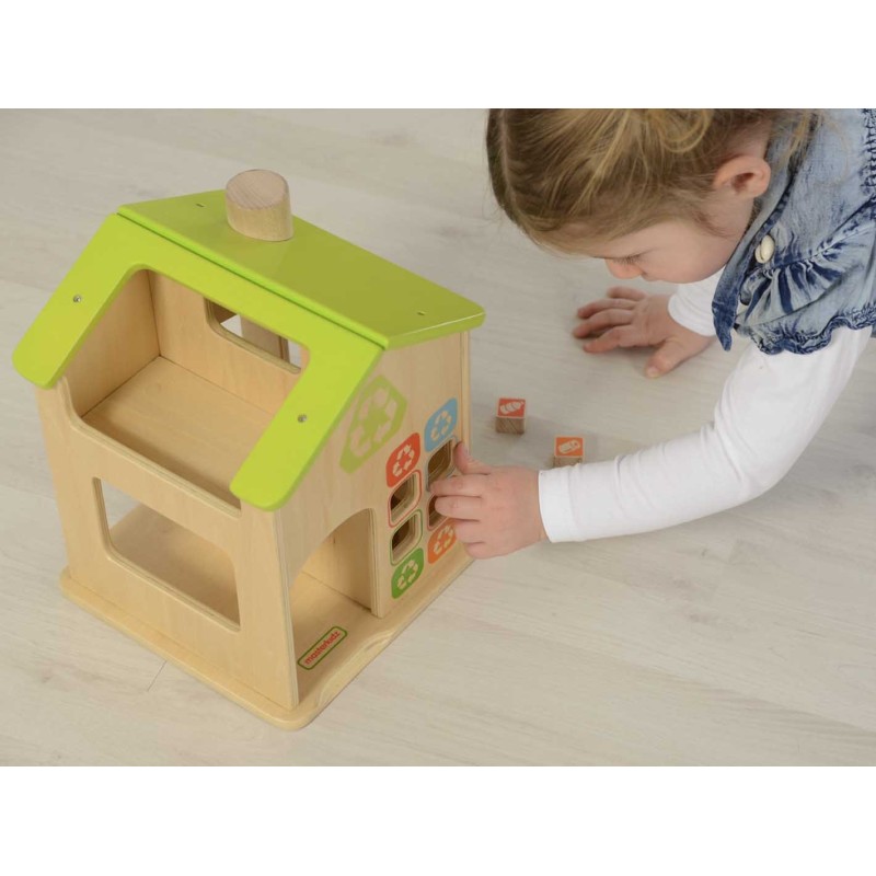 Drevená Stanica na Recykláciu Odpadu Masterkidz