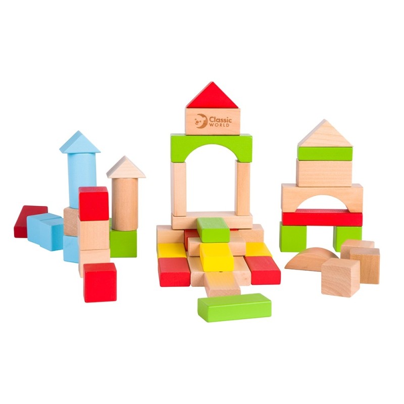 Drevená stavebnica pre deti - Classic World