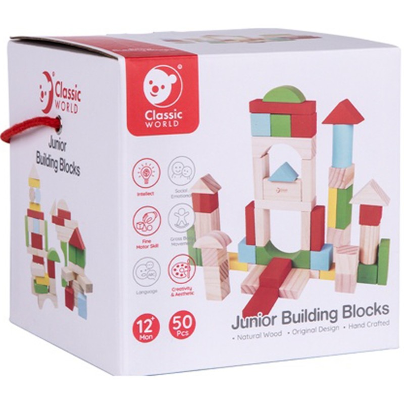 Drevená stavebnica pre deti - Classic World