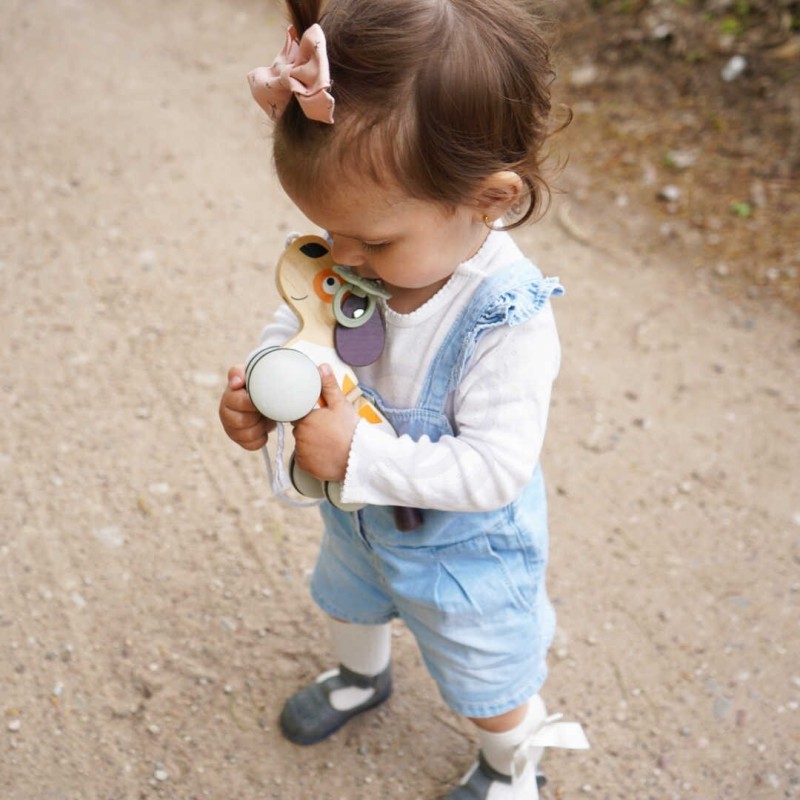 VIGA PolarB Drevený Psík na Ťahanie