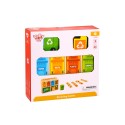 Tooky Toy Drevené recyklačné centrum | Edukačný sorter na triedenie odpadu