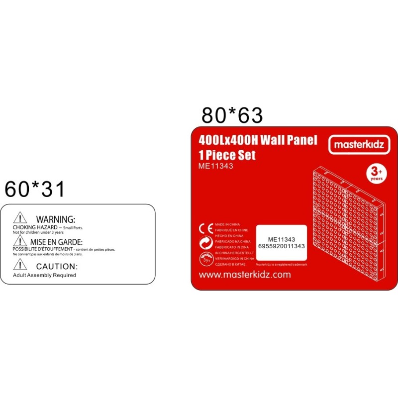 Tabuľový nástenný panel Masterkidz STEM