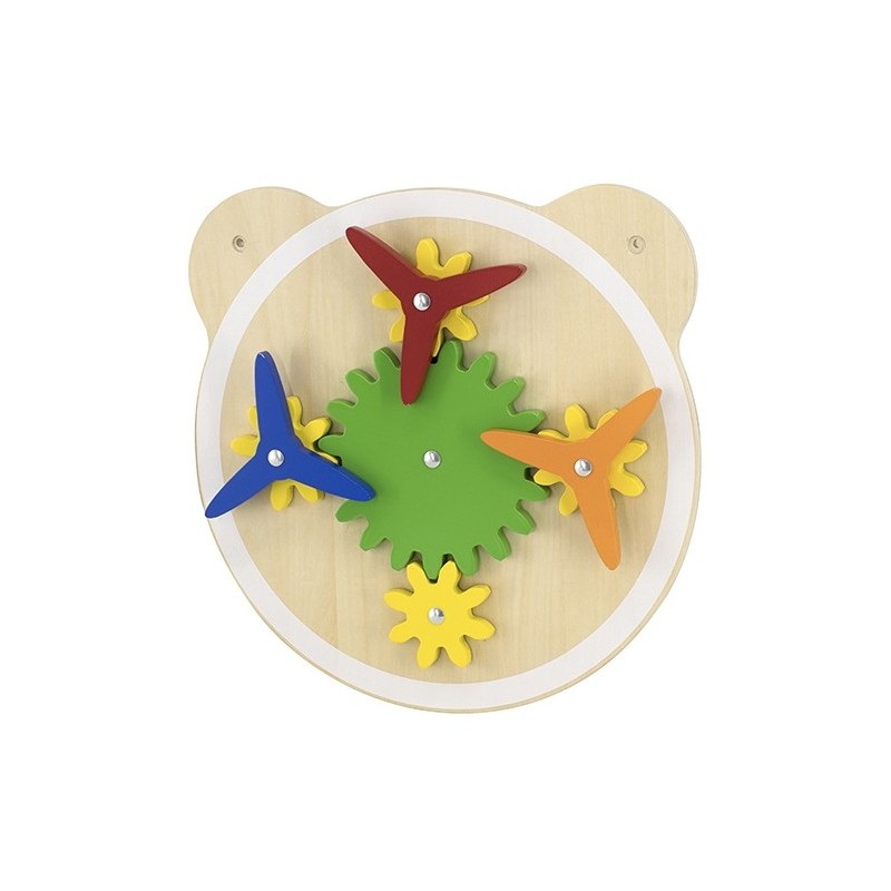 Drevená Vzdelávacia Tabuľa - Ozubené Kolieska VIGA Certifikát FSC