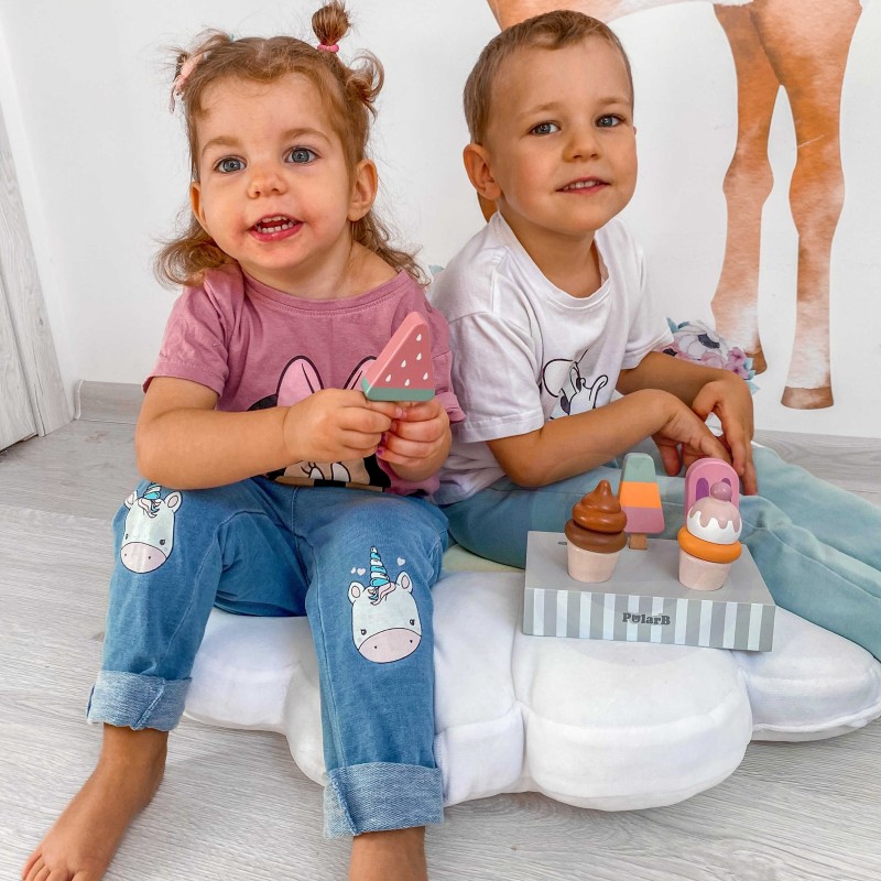 Drevená Zmrzlina a Nanuky so Stojanom 5 ks. VIGA PolarB