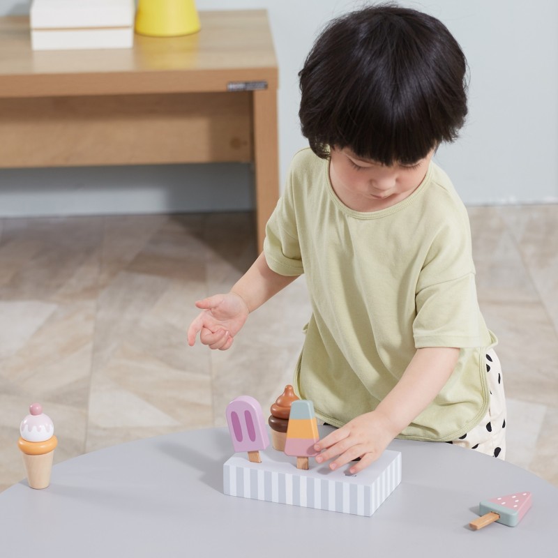 Drevená Zmrzlina a Nanuky so Stojanom 5 ks. VIGA PolarB