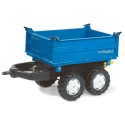 Rolly Toys Sklápací Príves RollyMega Trailer Modrý